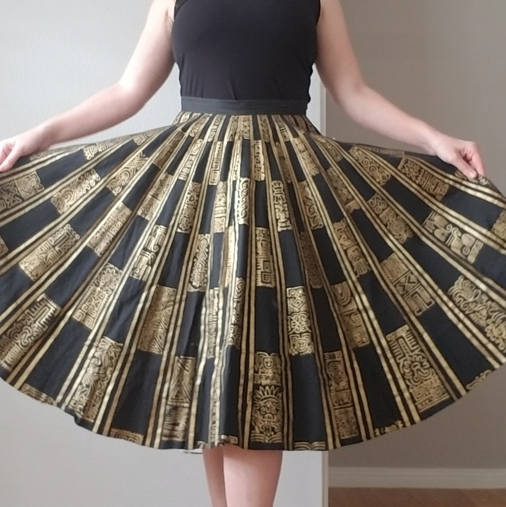 1950's Mexican Vintage skirt